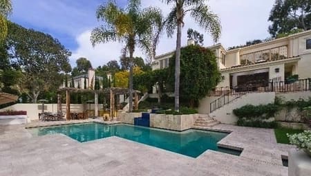 Arnold Schwarzenegger's listed mansion